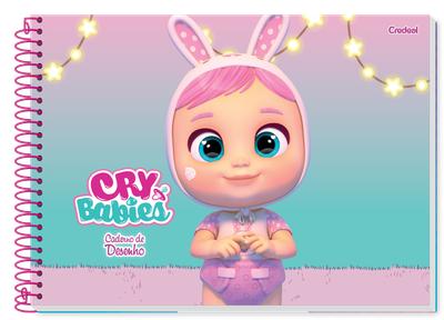 Cry Babies - Caderno de Desenho Cry Babies - Caderno de Desenho