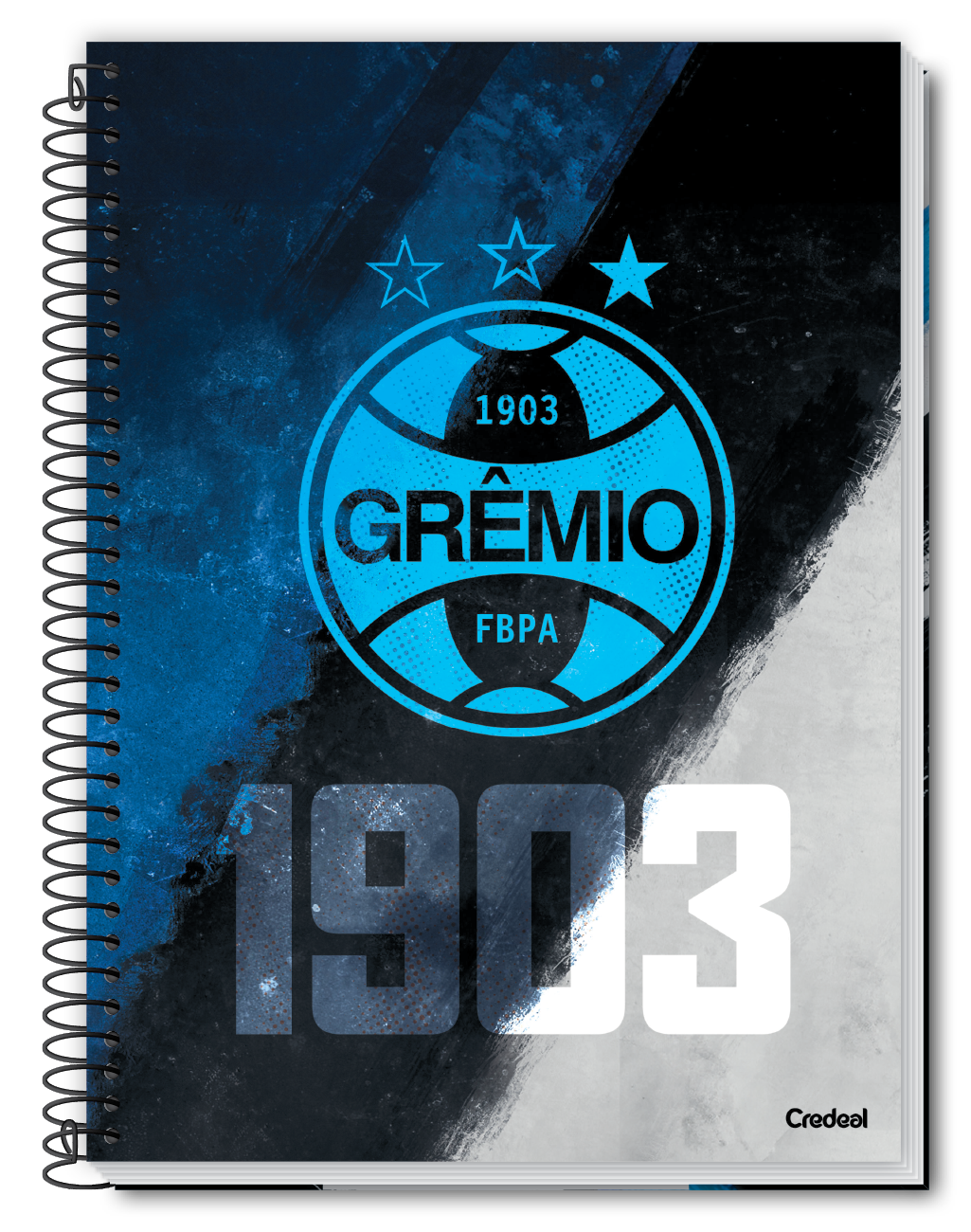 Grêmio  Light - Caderno Espiral