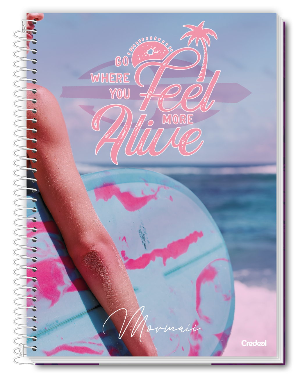Mormaii Feminina - Caderno Espiral