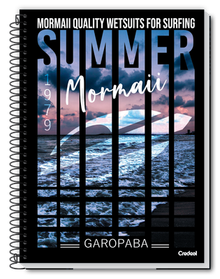 Mormaii Masculina - Caderno Espiral Mormaii Masculina - Caderno Espiral