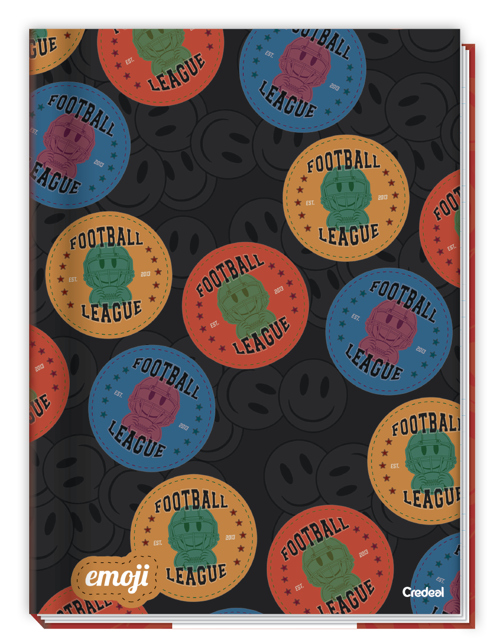 Emoji  - Caderno Costurado