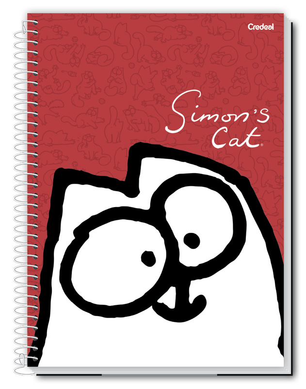 Simon's Cat - Caderno Espiral Simon's Cat - Caderno Espiral