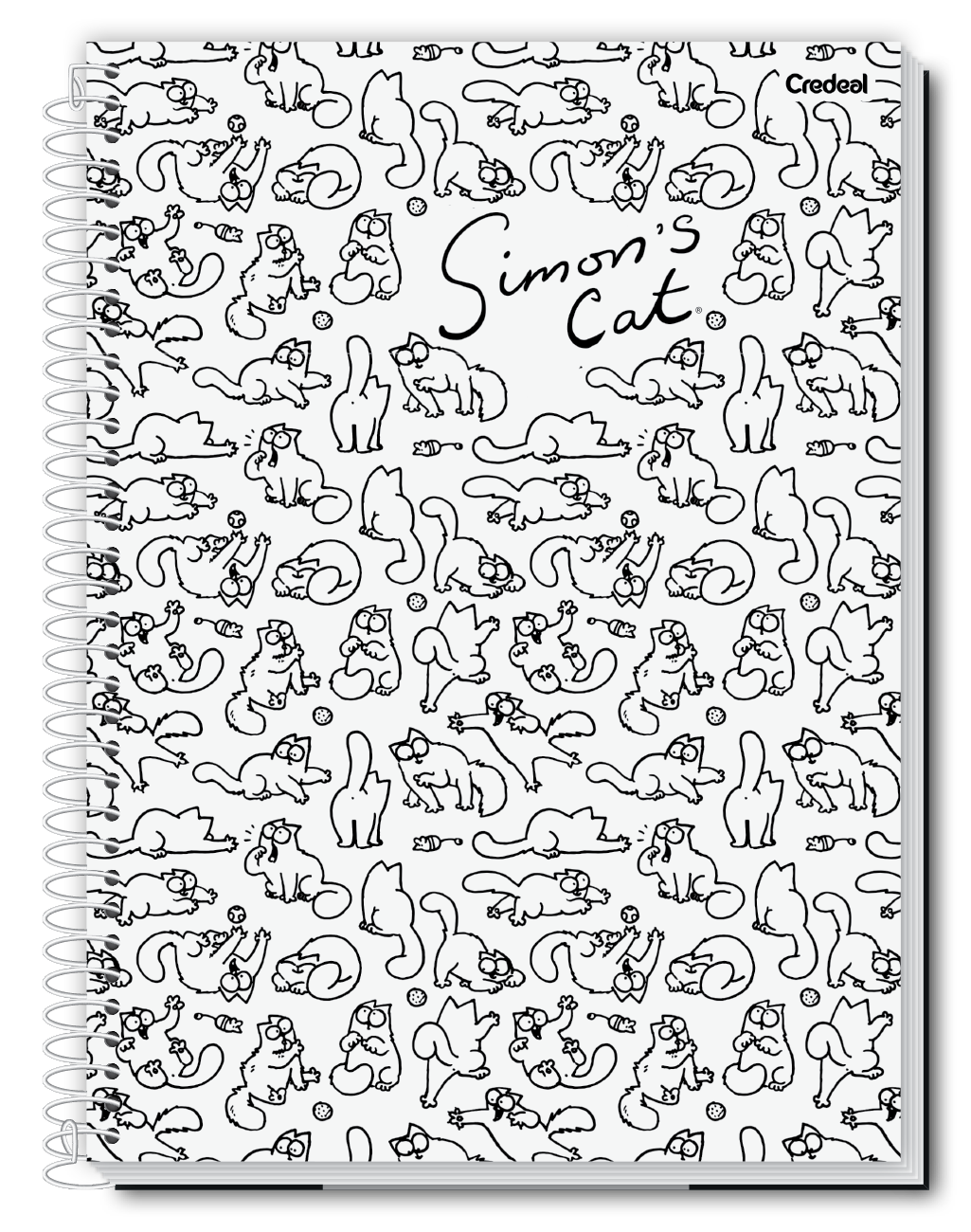 Simon's Cat - Caderno Espiral