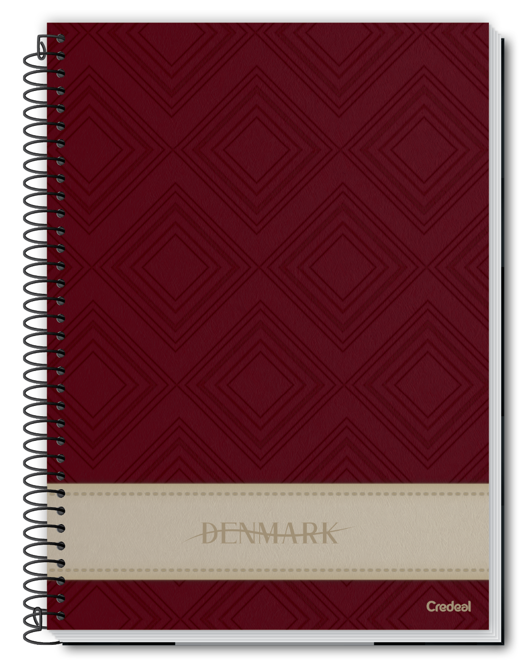 Denmark - Caderno Espiral