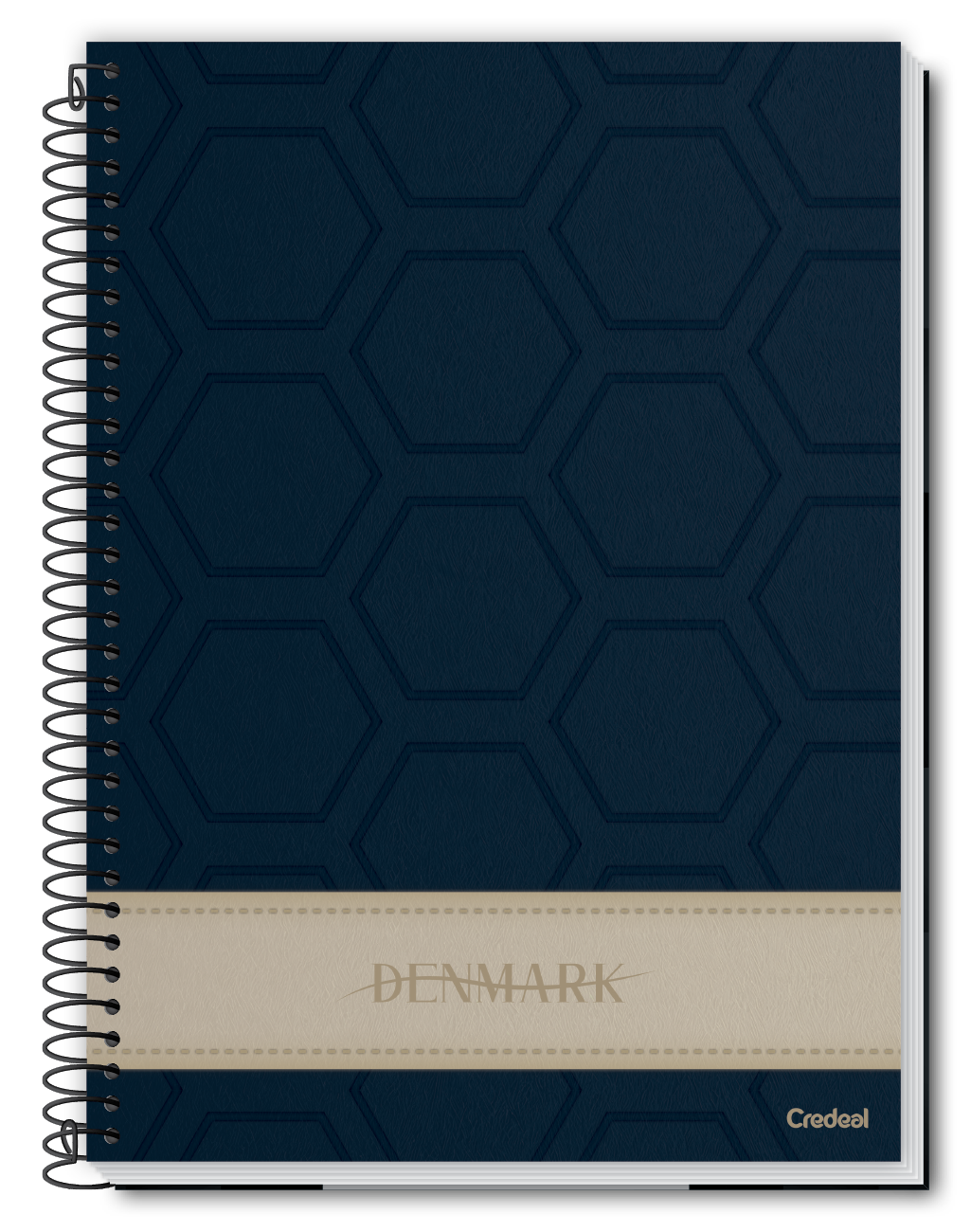 Denmark - Caderno Espiral