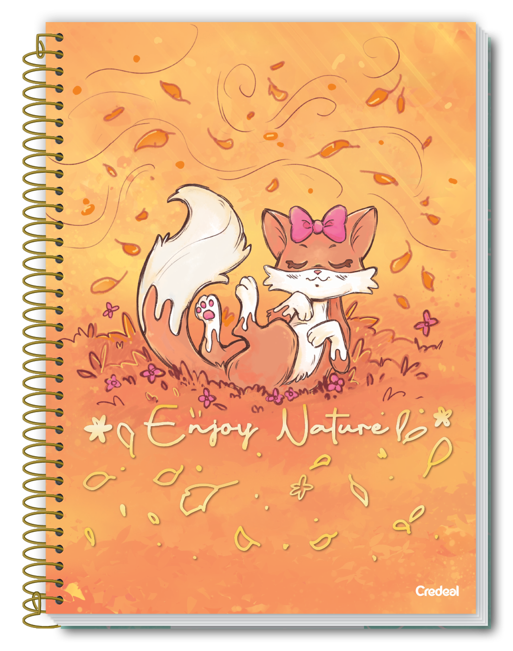 Foxy Teen - Caderno Espiral