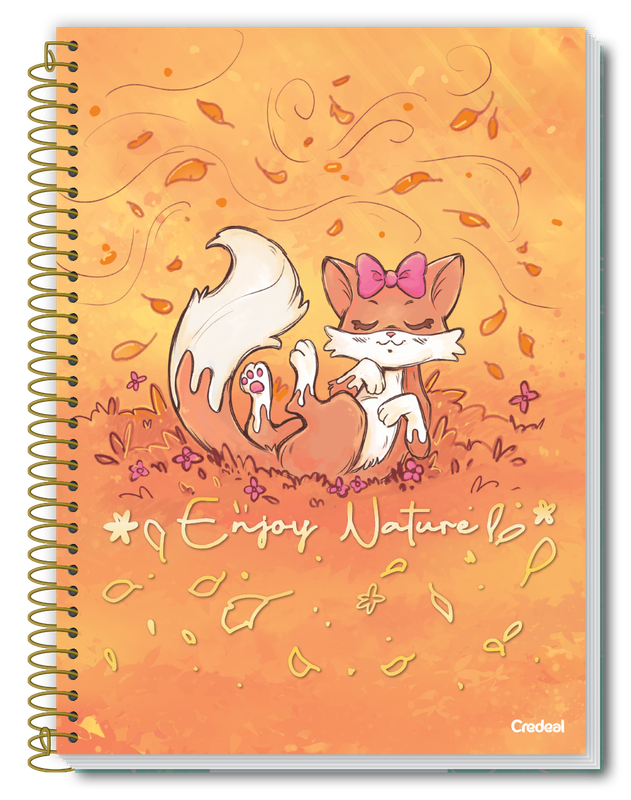 Foxy Teen - Caderno Espiral Foxy Teen - Caderno Espiral