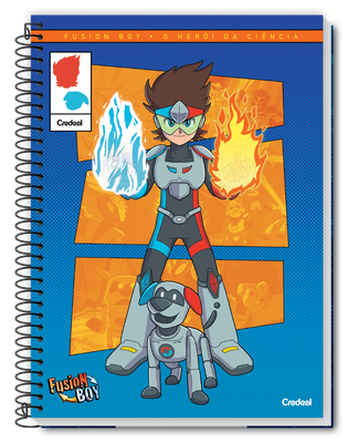 Fusion Boy - Caderno Espiral Fusion Boy - Caderno Espiral