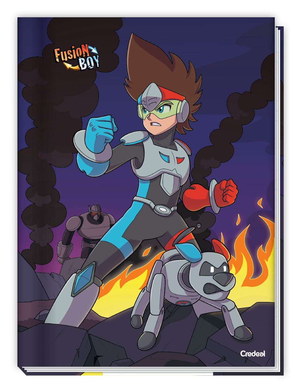 Fusion Boy - Caderno Costurado