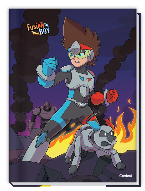 Fusion Boy - Caderno Costurado Fusion Boy - Caderno Costurado