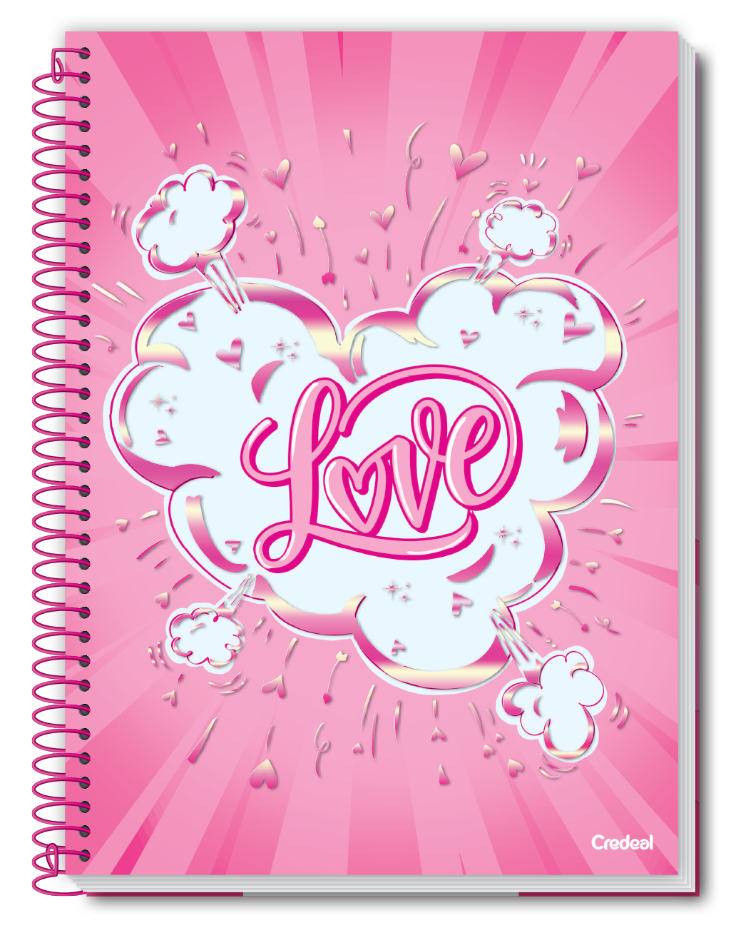 Love - Caderno Espiral