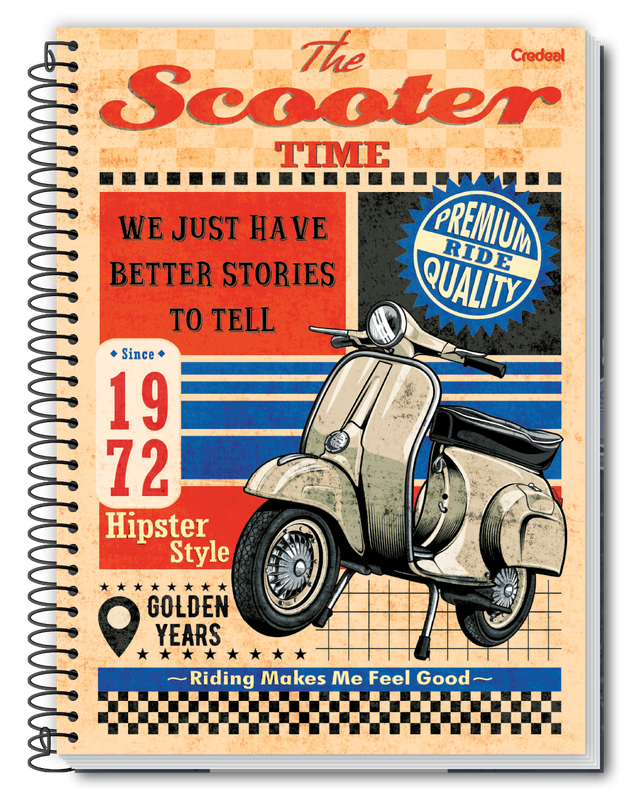 Golden Years - Caderno Espiral Golden Years - Caderno Espiral