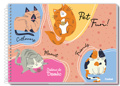 Pet Fun - Caderno de Desenho Pet Fun - Caderno de Desenho