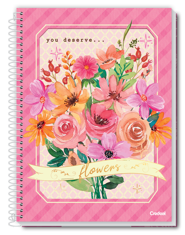 Pétalas - Caderno Espiral Pétalas - Caderno Espiral