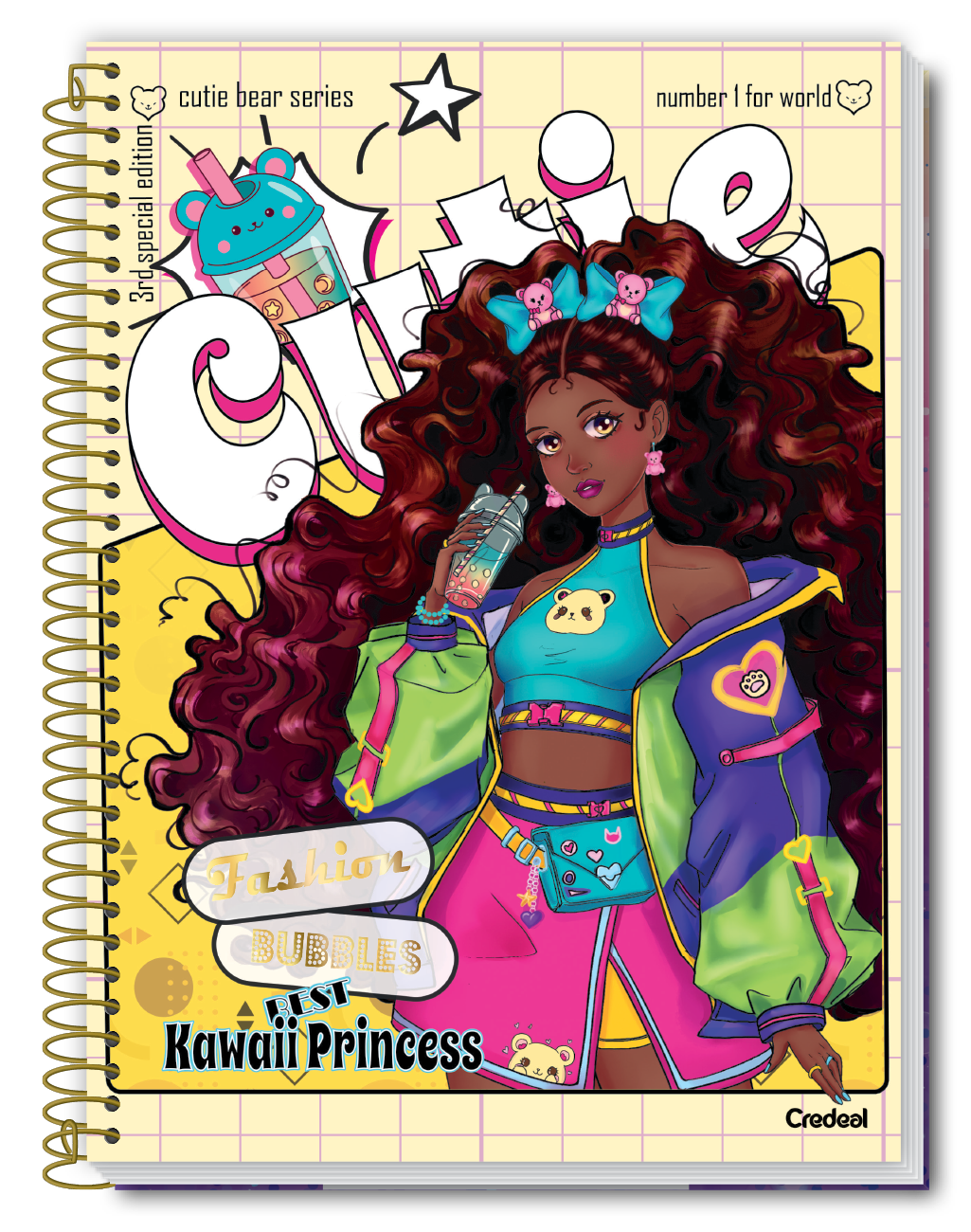 Princesa Fashion - Caderno Espiral