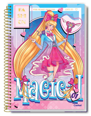 Princesa Fashion - Caderno Espiral Princesa Fashion - Caderno Espiral