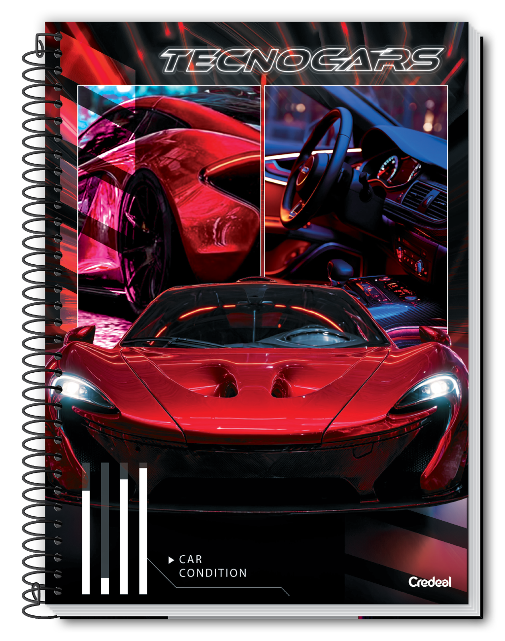 Tecnocars - Caderno Espiral