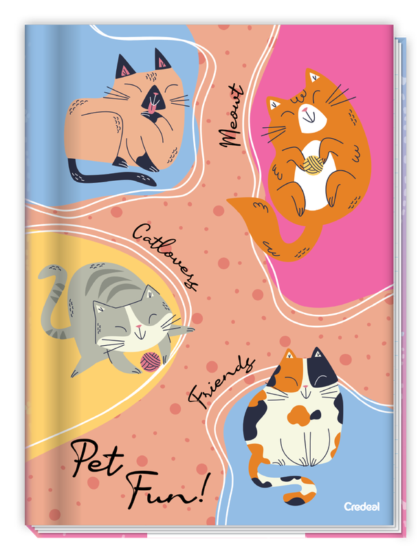 Pet Fun - Caderno Costurado Pet Fun - Caderno Costurado