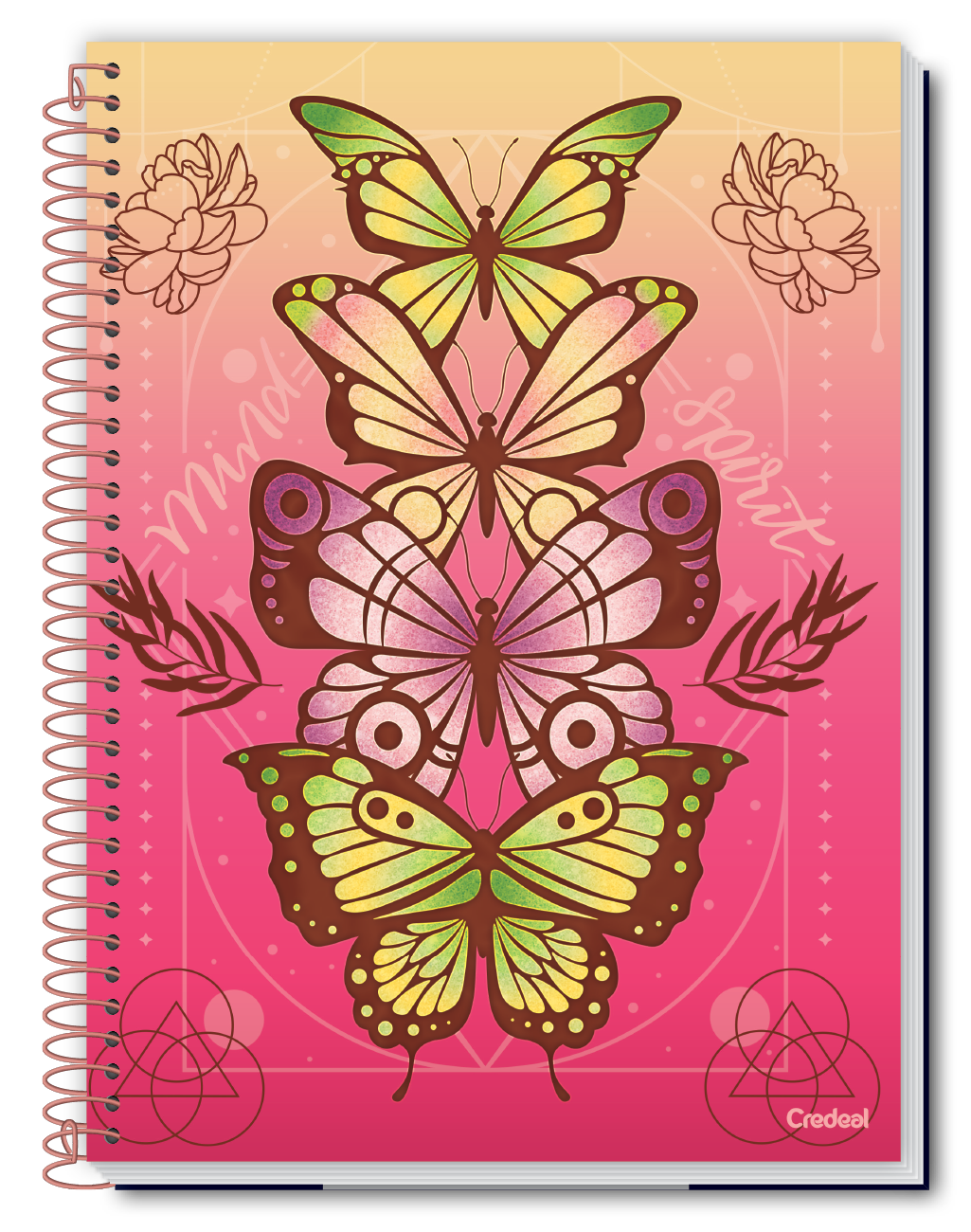 Purpurina - Caderno Espiral