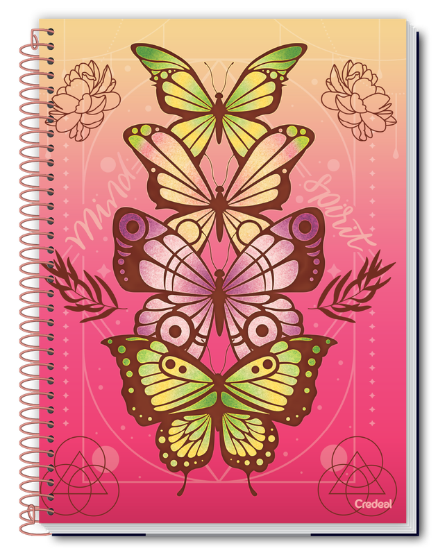 Purpurina - Caderno Espiral Purpurina - Caderno Espiral