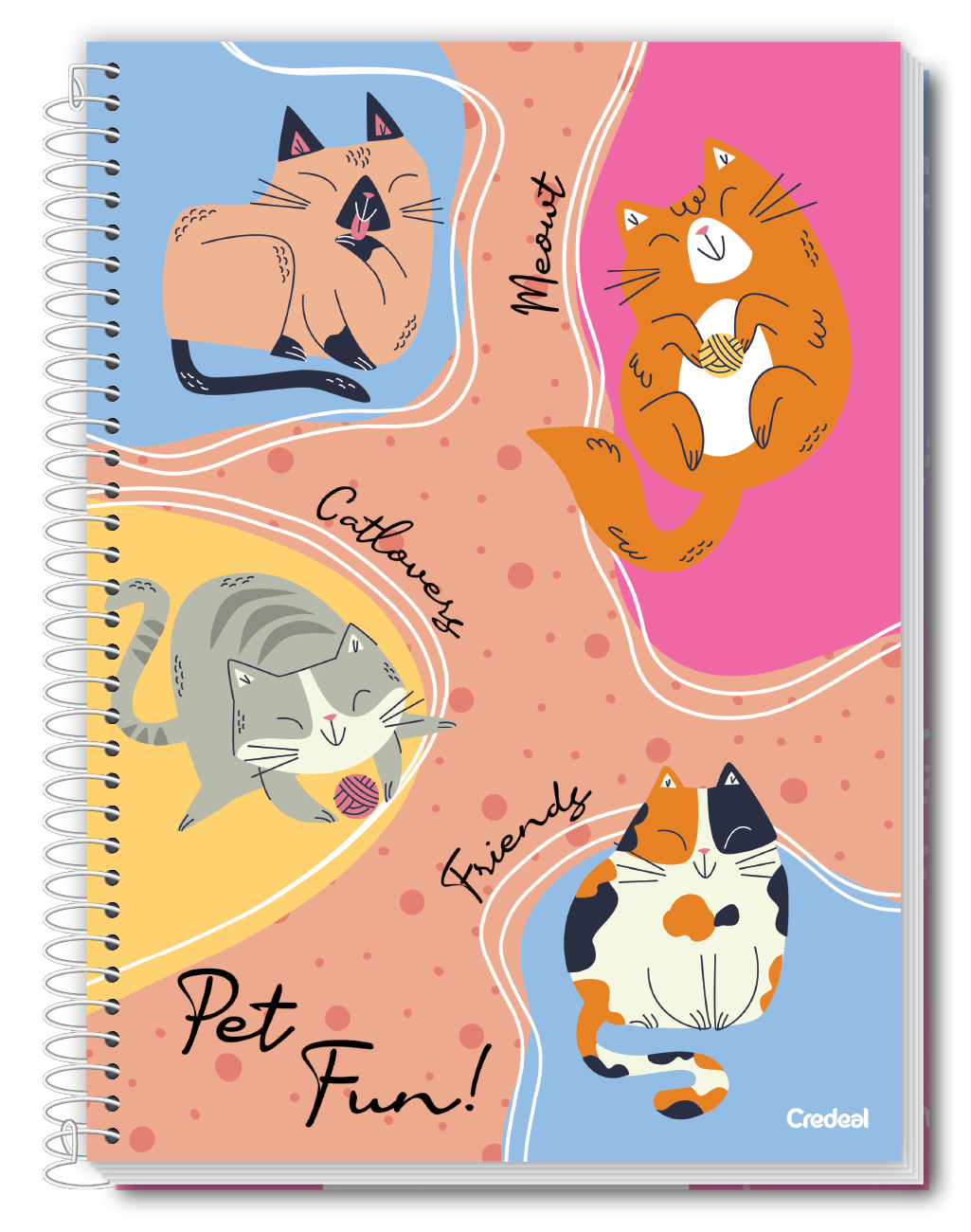 Pet Fun - Caderno Espiral