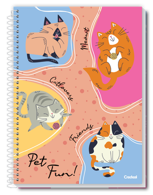 Pet Fun - Caderno Espiral Pet Fun - Caderno Espiral