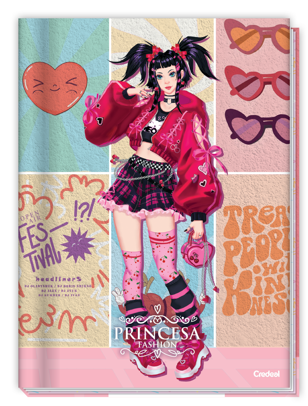 Princesa Fashion - Caderno Costurado