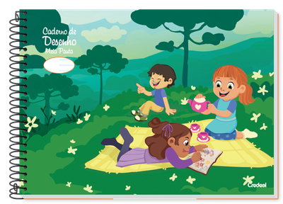 Turma da Lala - Caderno Desenho Turma da Lala - Caderno Desenho