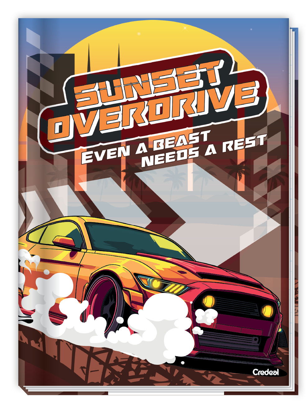 Super Cars - Caderno Costurado