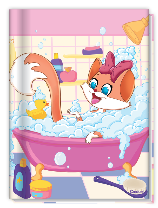 Foxy Kids - Caderno Costurado