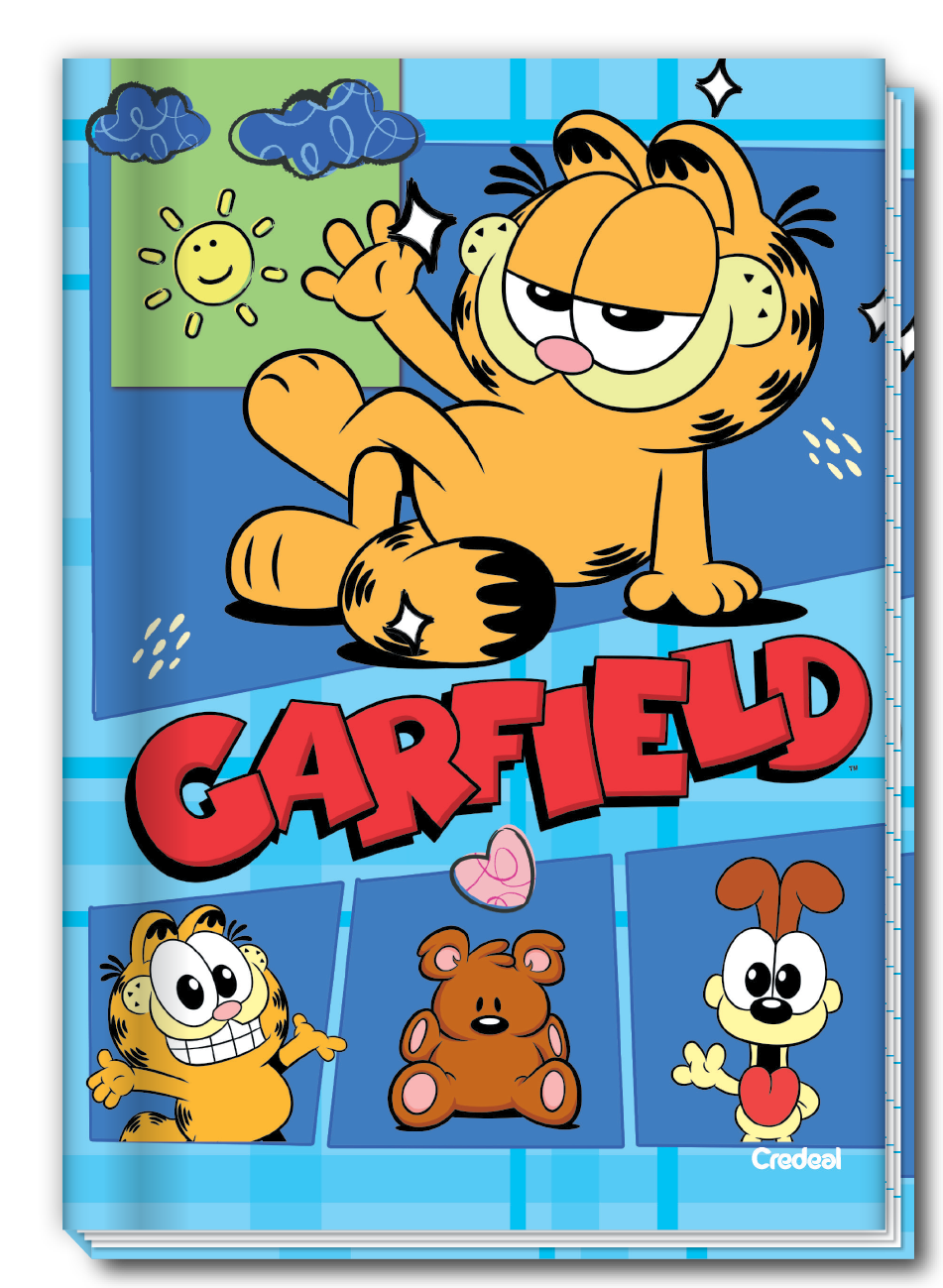 Garfield - Caderno Costurado Garfield - Caderno Costurado