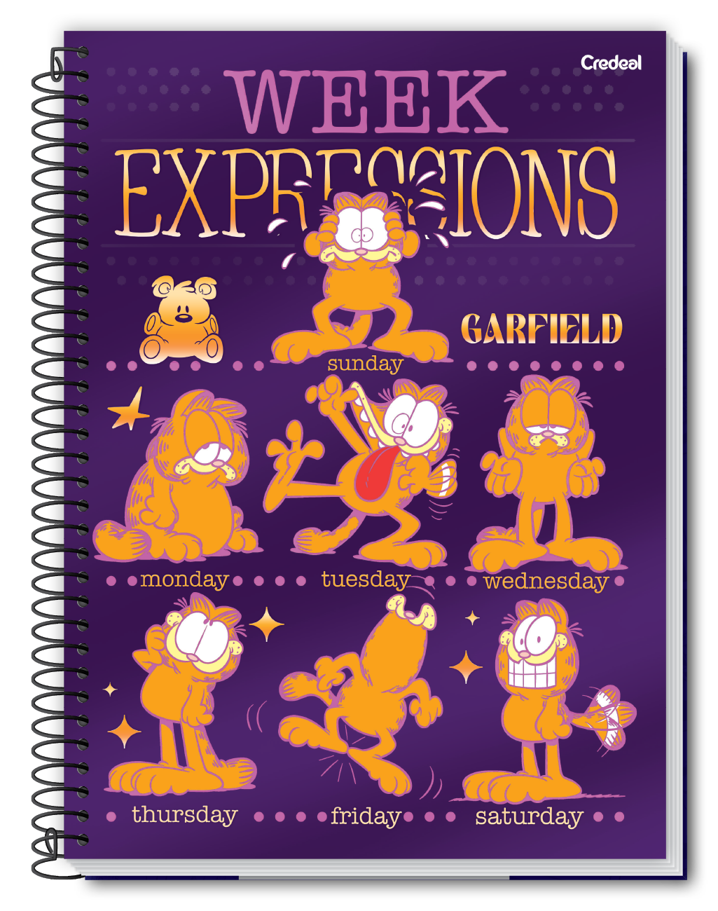 Garfield - Caderno Espiral