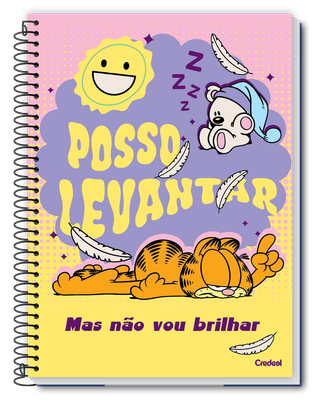 Garfield Light - Caderno Espiral