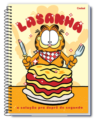 Garfield Light - Caderno Espiral Garfield Light - Caderno Espiral