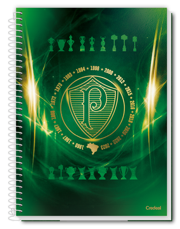 Palmeiras - Caderno Espiral Palmeiras - Caderno Espiral