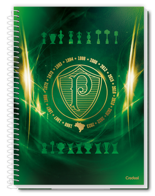 Palmeiras - Caderno Espiral Palmeiras - Caderno Espiral