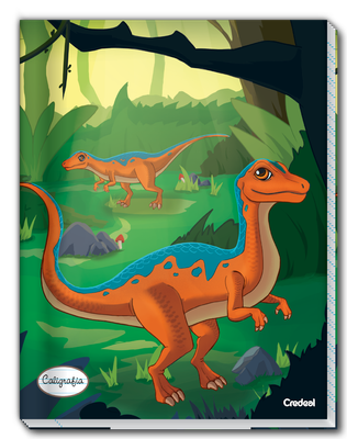 Super Dino - Caderno de Caligrafia Super Dino - Caderno de Caligrafia