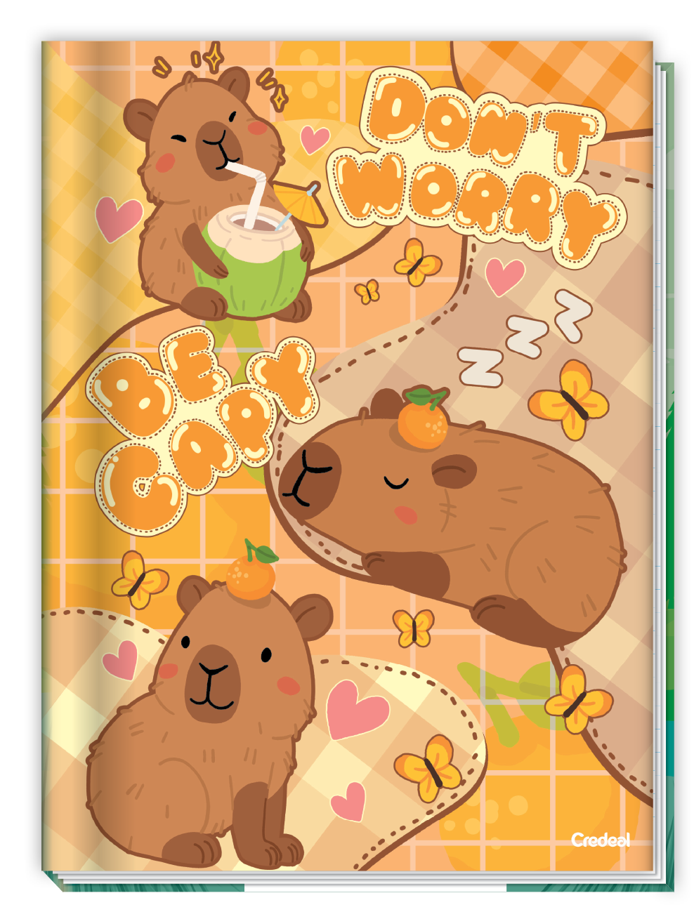 Be Capy - Caderno Costurado Be Capy - Caderno Costurado