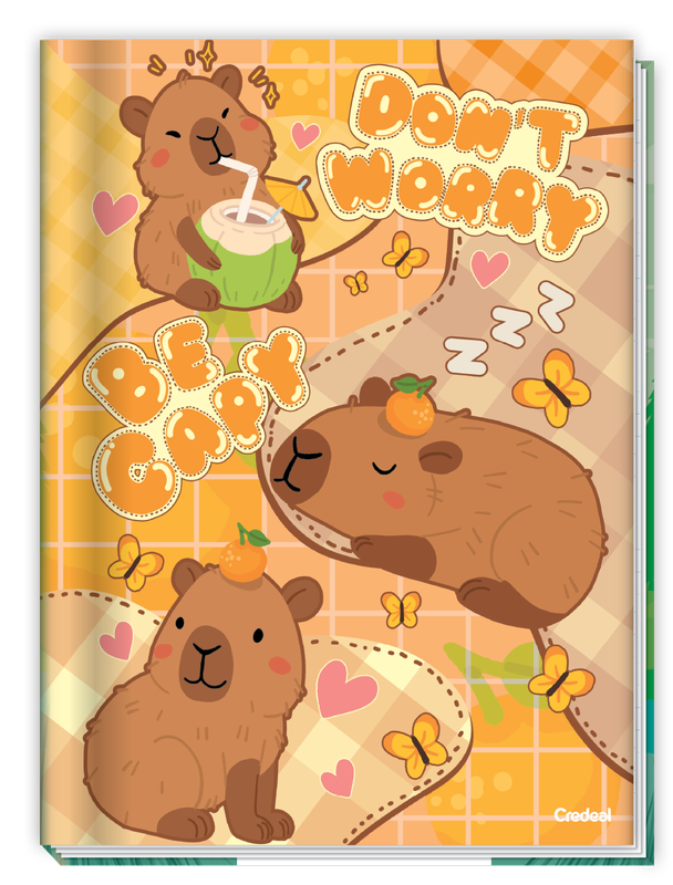 Be Capy - Caderno Costurado Be Capy - Caderno Costurado