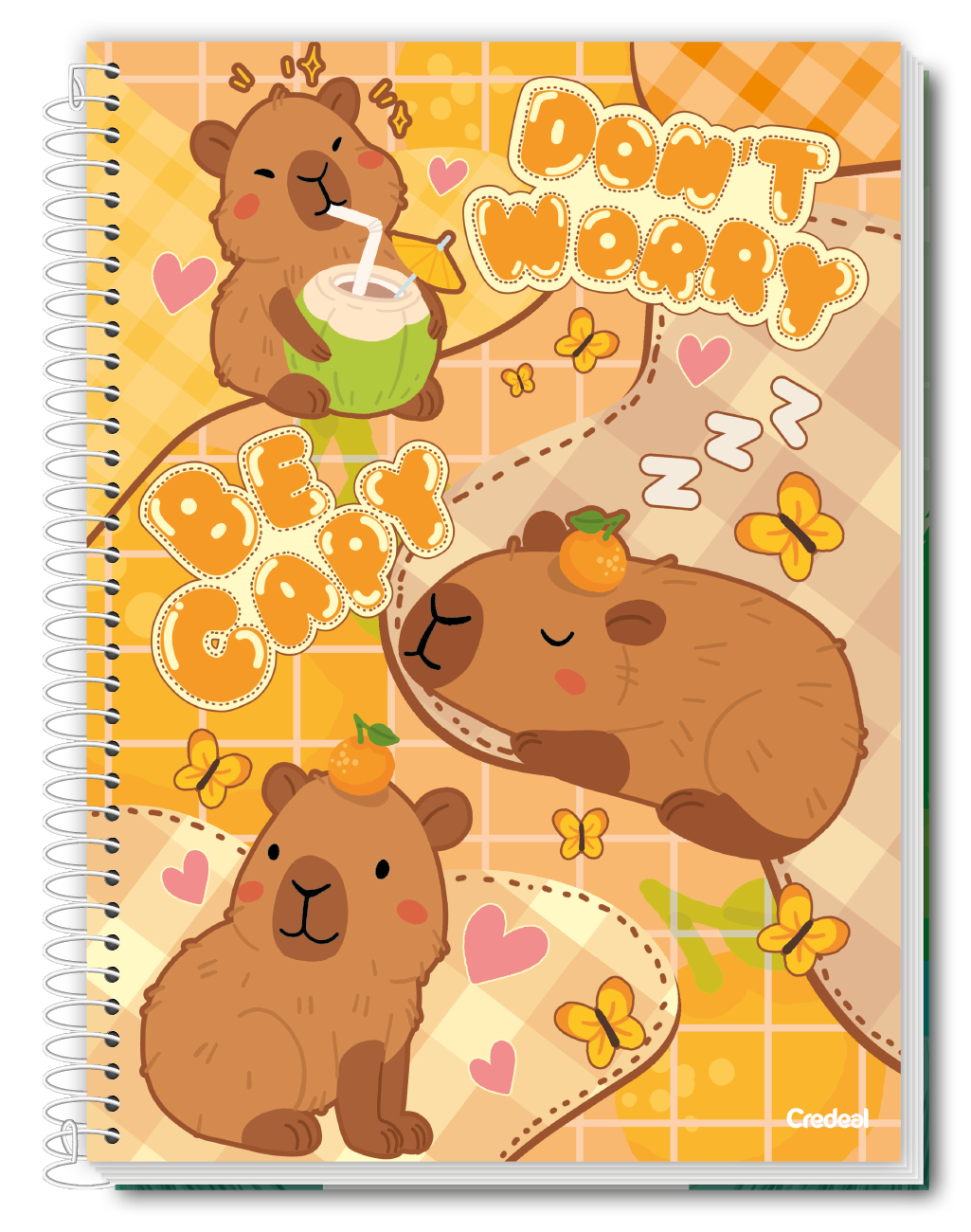 Be Capy - Caderno Espiral Be Capy - Caderno Espiral
