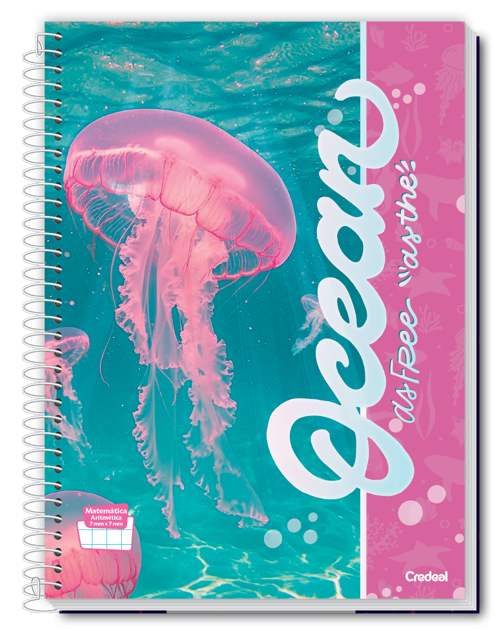 My Collection Feminina - Caderno Aritmético Espiral