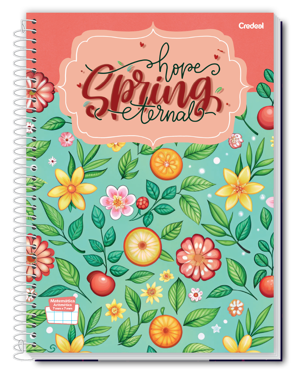 My Collection Feminina - Caderno Aritmético Espiral