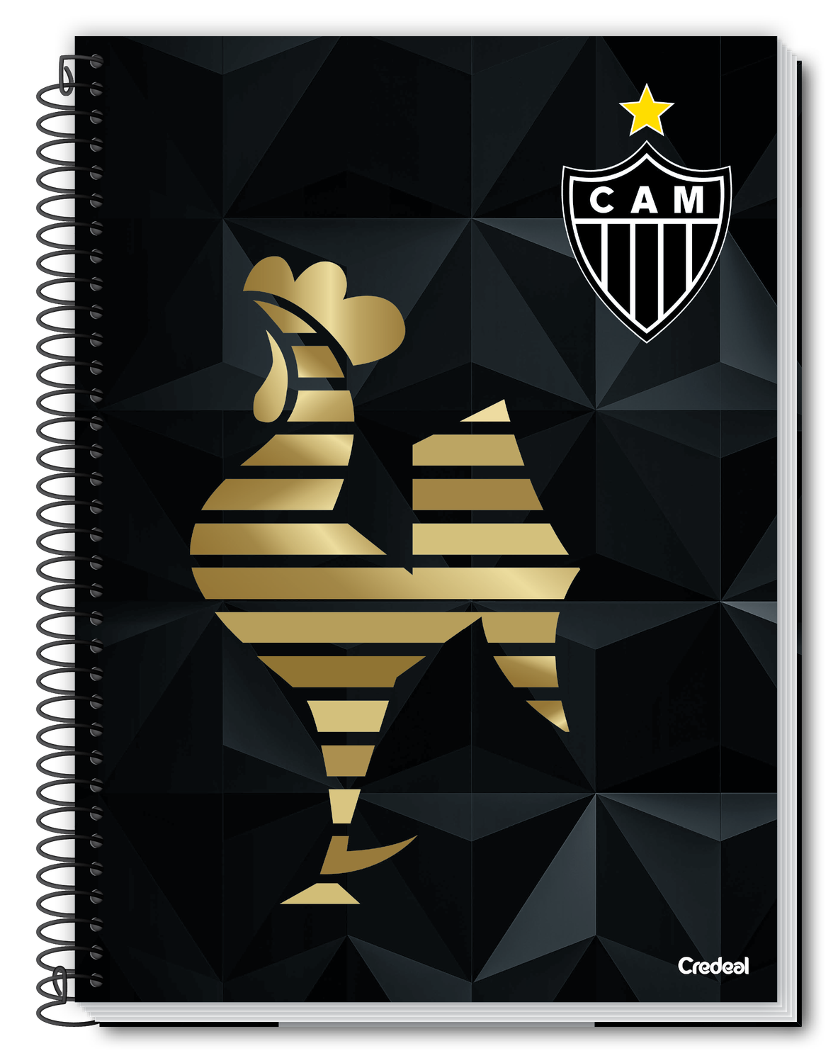 Atlético MG LIGHT- Caderno Espiral Atlético MG LIGHT- Caderno Espiral