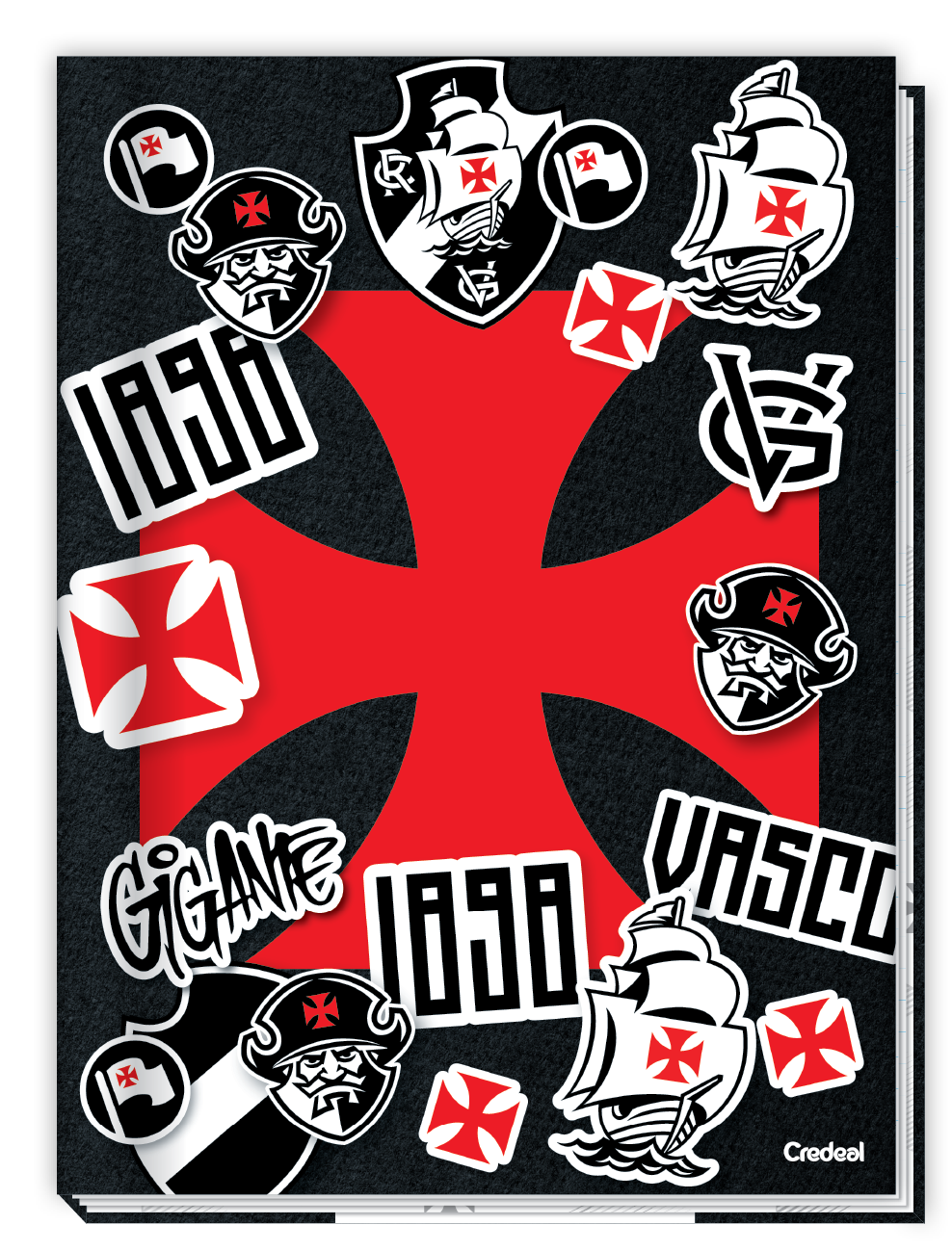 Vasco da Gama - Caderno Costurado Vasco da Gama - Caderno Costurado
