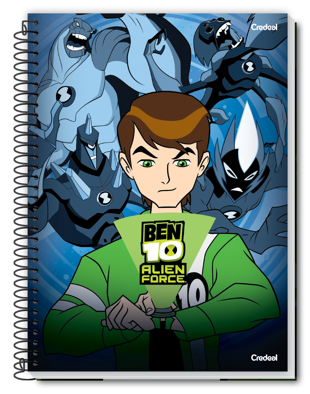 Ben 10 Light - Caderno Espiral Ben 10 Light - Caderno Espiral