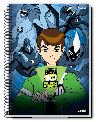 Ben 10 Light - Caderno Espiral Ben 10 Light - Caderno Espiral