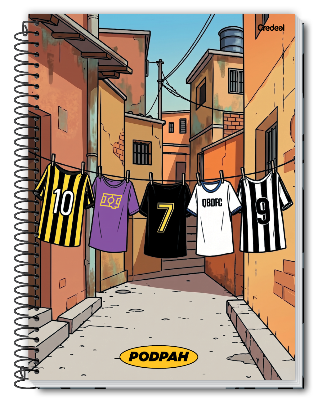 Pod Pah - Caderno Espiral Pod Pah - Caderno Espiral
