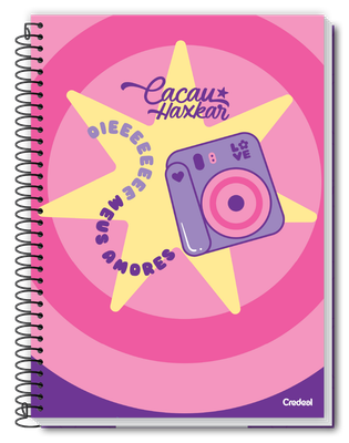 Cacau Haxkar - Caderno Espiral Cacau Haxkar - Caderno Espiral