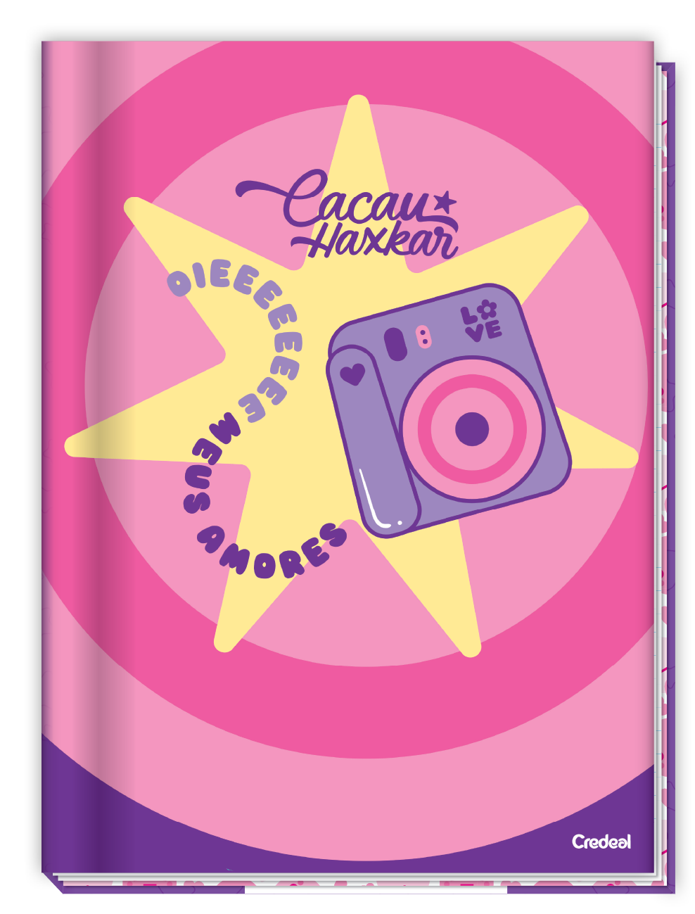 Cacau Haxkar - Caderno Costurado Cacau Haxkar - Caderno Costurado