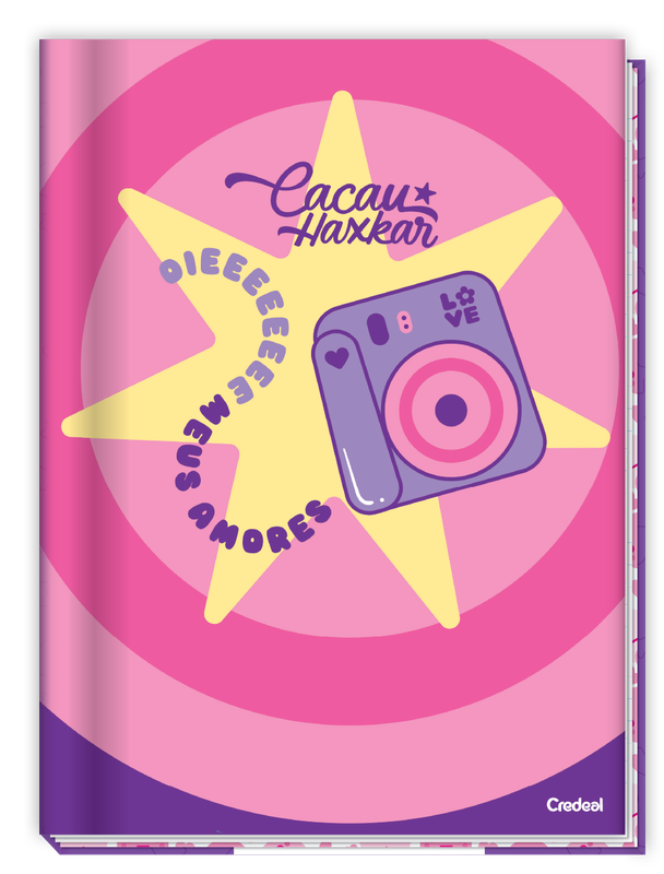 Cacau Haxkar - Caderno Costurado Cacau Haxkar - Caderno Costurado